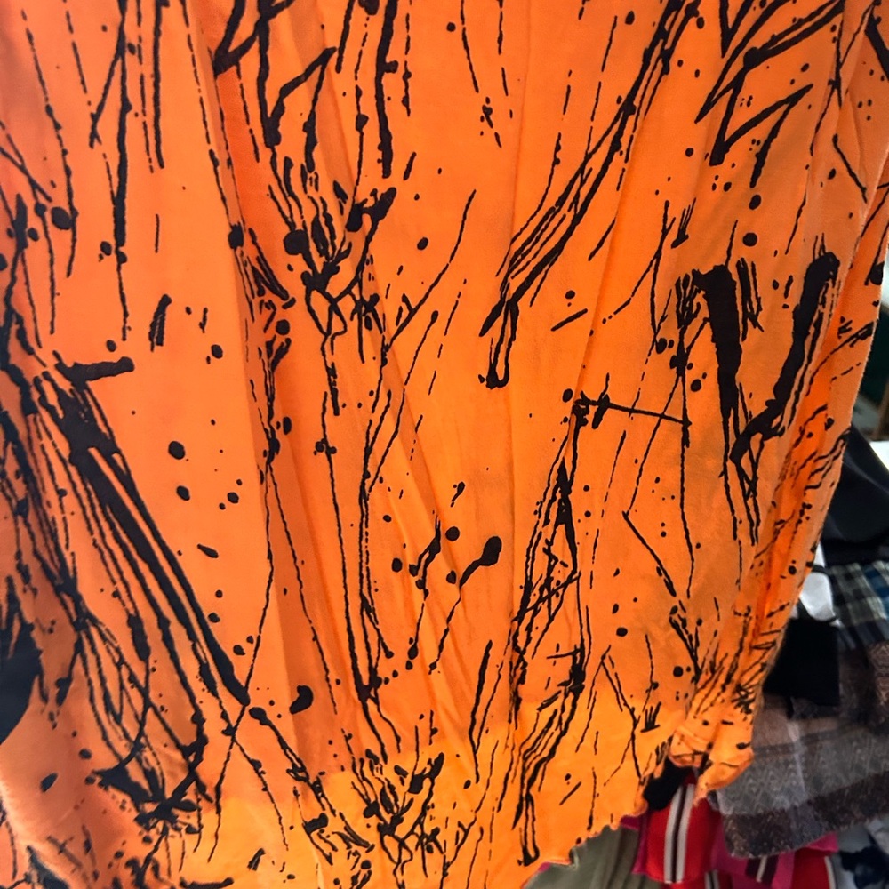 Orange Splatter Tank Top - Picture 12 of 16